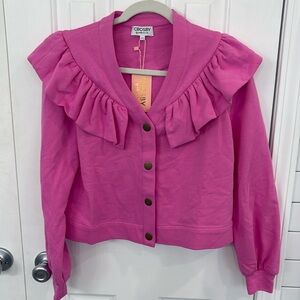 NWT CROSBY by Mollie Burch Karrington Cardigan, Size XXS